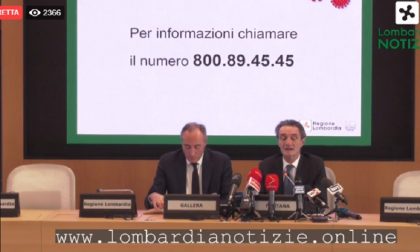 Coronavirus in Lombardia: gli aggiornamenti da Regione DIRETTA VIDEO