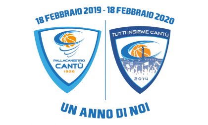 Tutti Insieme Cantù e Pallacanestro Cantù celebrano il 18 febbraio 2020