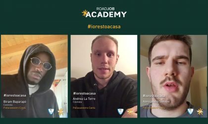Pallacanestro Cantù, Calcio Como e RoadJob Academy insieme per la campagna #Iorestoacasa