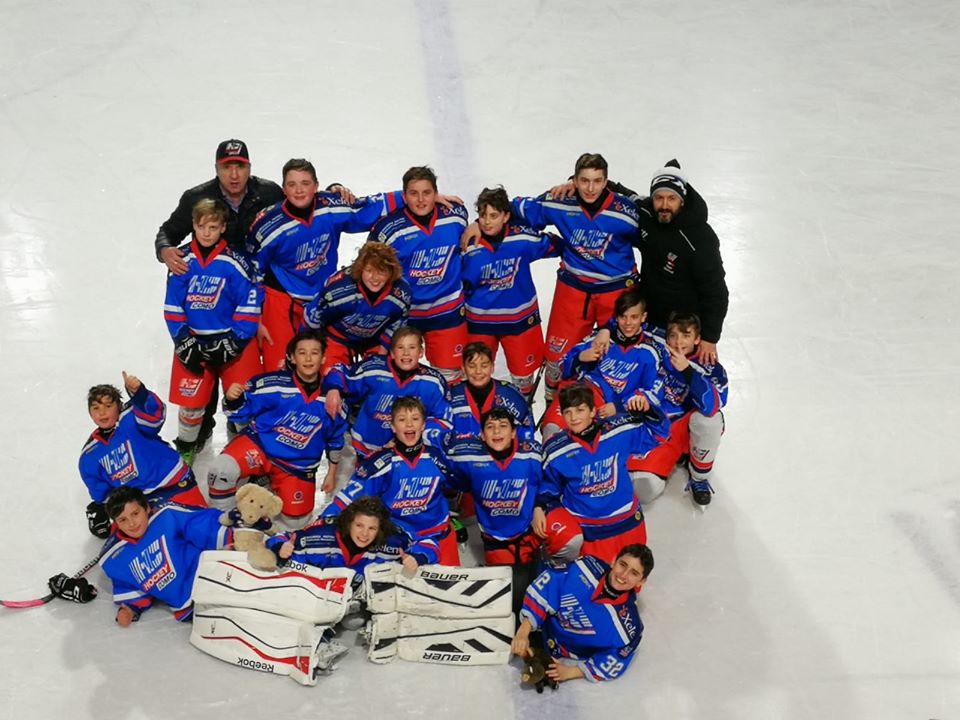 Hockey Como Under13 lariani buona la prima gara dei playoff