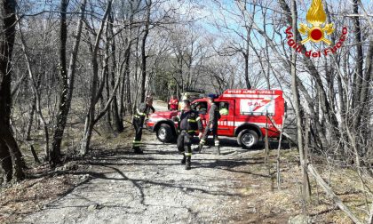 Escursionista infortunata: Vigili del fuoco in azione nel Parco Spina Verde FOTO