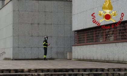 Allarme fuga di gas al Tribunale di Como: Vigili del Fuoco al lavoro