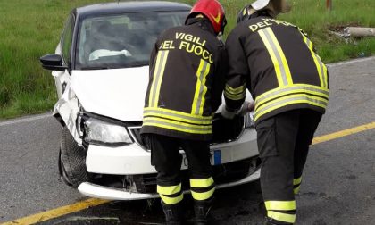 Una donna ferita in un incidente sulla statale dei Giovi