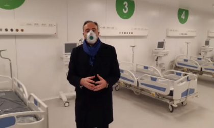 Ospedale in Fiera, Gallera presenta il primo modulo: "Pronto entro fine settimana" VIDEO