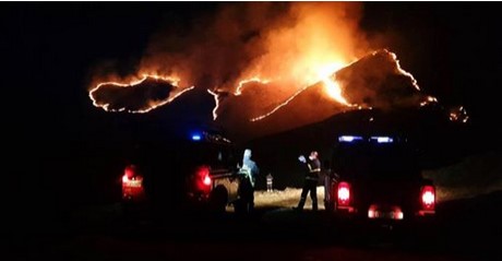 Garzeno, incendio nei boschi: fiamme completamente domate