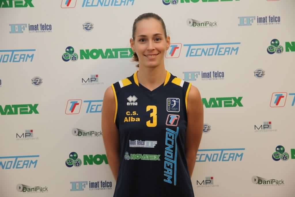 Albese Volley Valentina Facco firma per il terzo anno con la Tecnoteam
