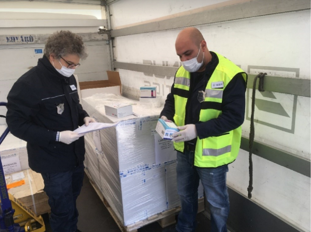 Kit per test sierologici, mascherine e ventilatori polmonari sbloccati alla Dogana