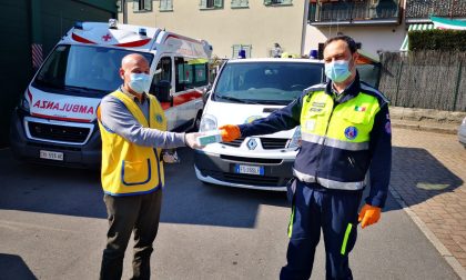 Il Lions Club di Olgiate dona 1.500 mascherine alla Croce rossa