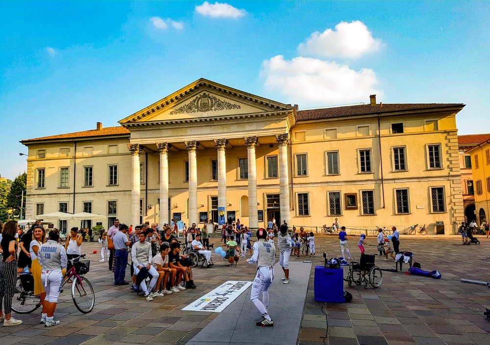 Comense Scherma domani 12 settembre Open days nerostellato in città
