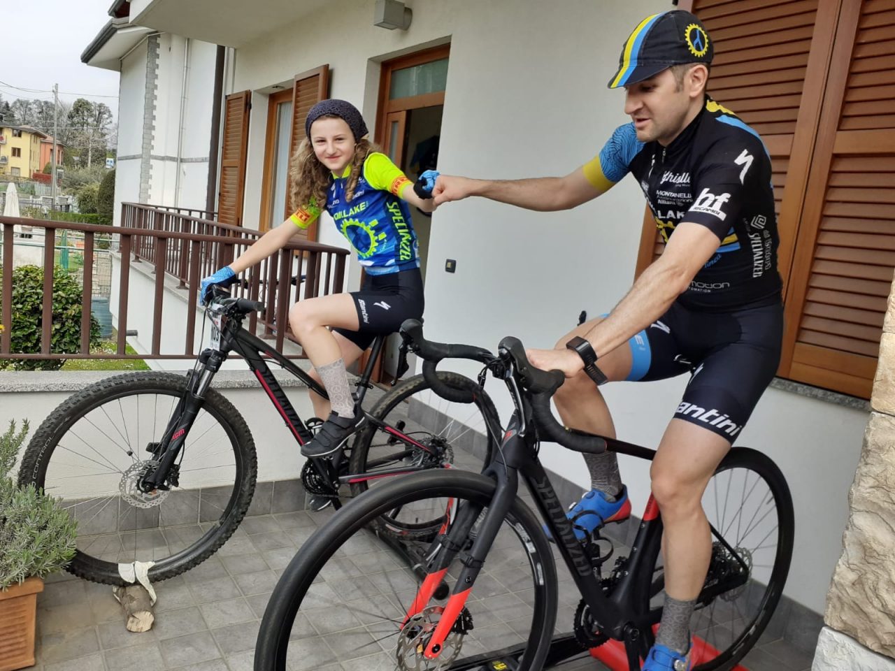 Comolake 3K Home Edition: la sfida in bici raccoglie più di 4500 euro per gli ospedali