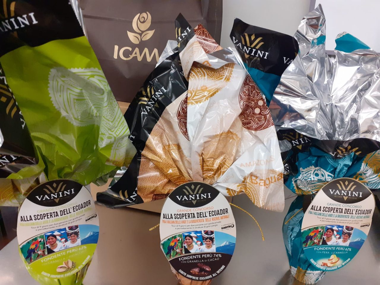 Uova di Pasqua agli ospedali. L’azienda lecchese ICAM: “Un gesto per infondere speranza”