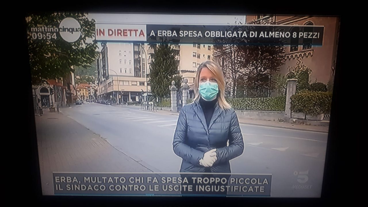 Spesa minima di 8 prodotti: a Erba arriva anche Mattino Cinque