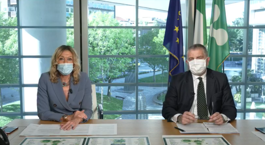 L’assessore Rizzoli: “Si conferma il calo del trend epidemiologico”. 53 positivi nel Comasco DIRETTA VIDEO