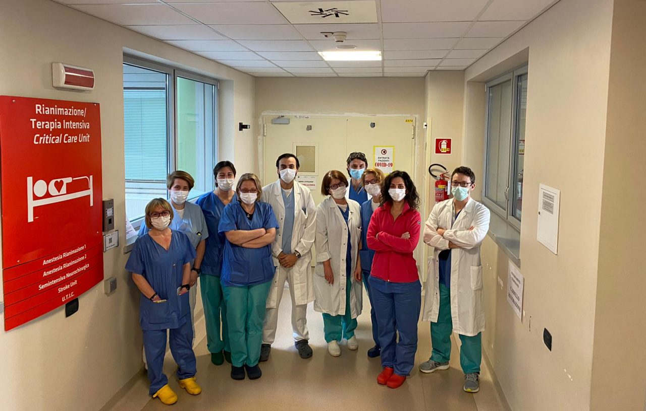 Covid-19, al Sant’Anna 46 ricoverati. Trasferiti anche pazienti dagli ospedali di Milano