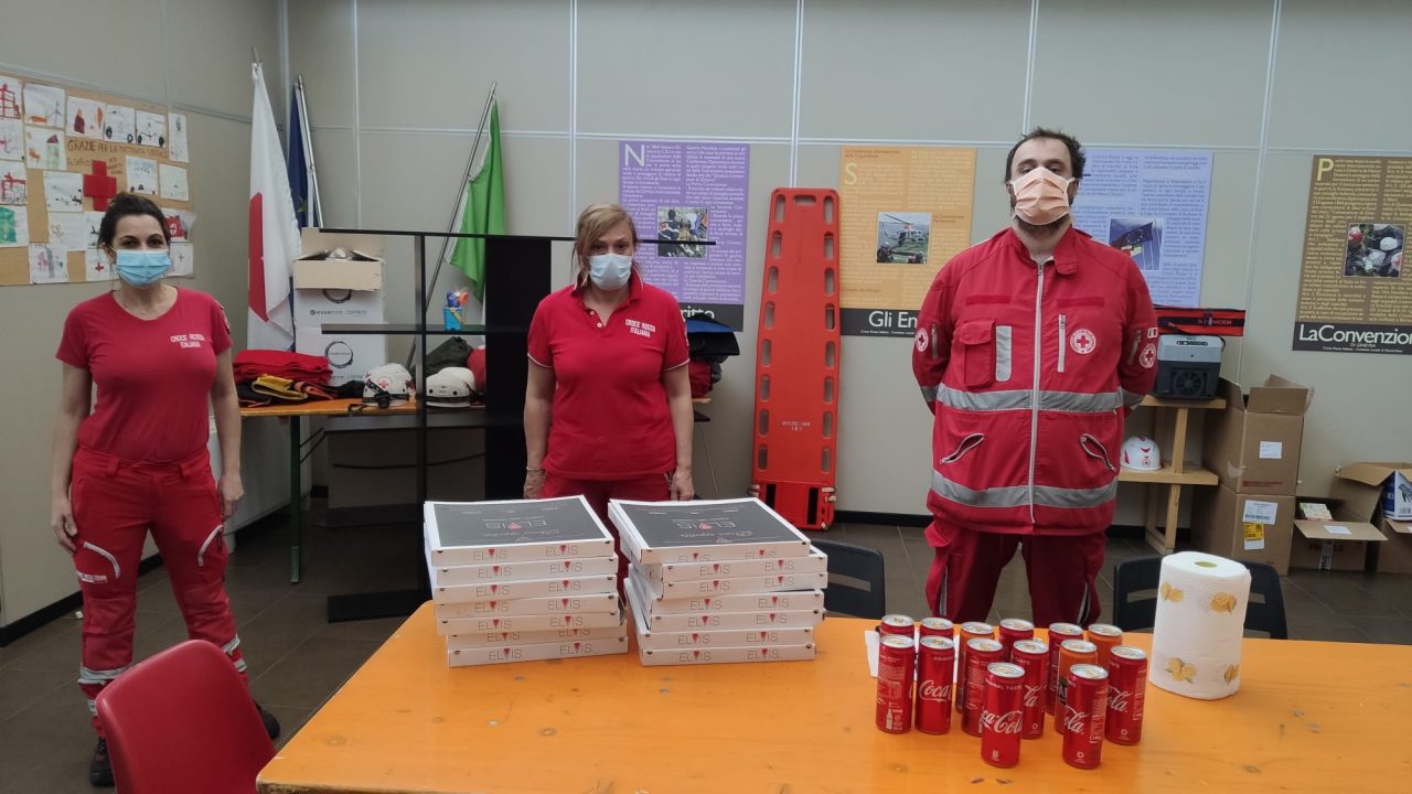 Ristoranti donano pizze gratis alla Croce Rossa di Montorfano