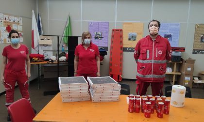 Ristoranti donano pizze gratis alla Croce Rossa di Montorfano