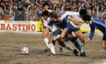 Como calcio gli All Stars lariani impattano 1-1 contro il Napoli di Maradona