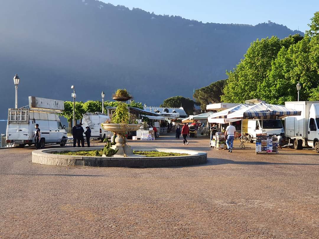 A Cernobbio il mercato riparte con un cambio di sede