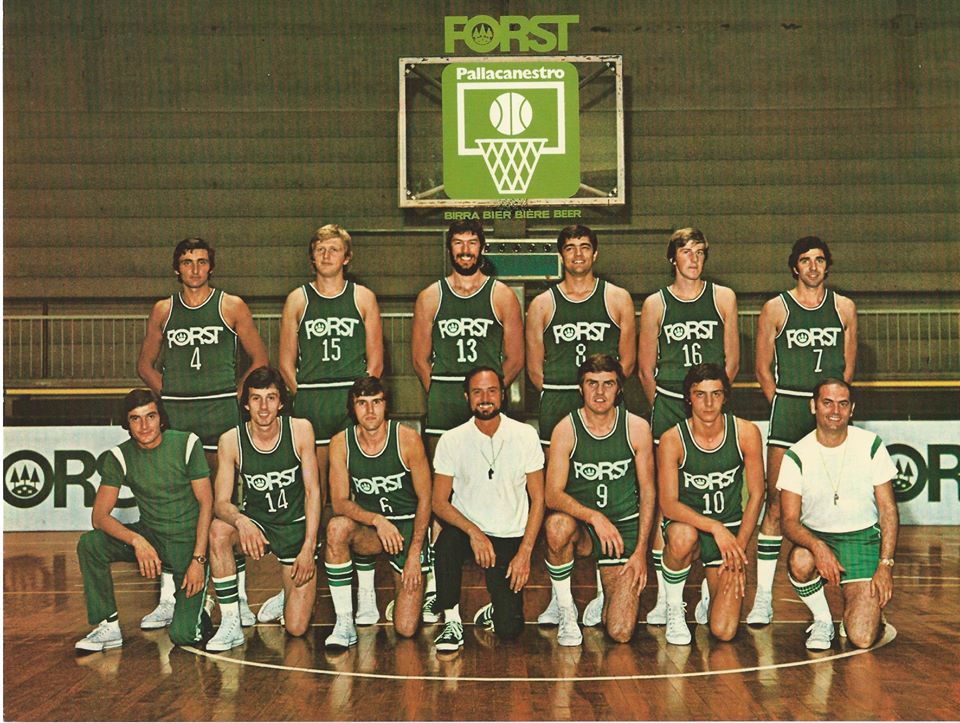 Pallacanestro Cantù 45 anni fa la Forst vinceva il secondo scudetto