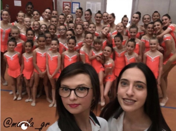 Lezione on-line internazionale con le allenatrici e le atlete di Ginnica 96