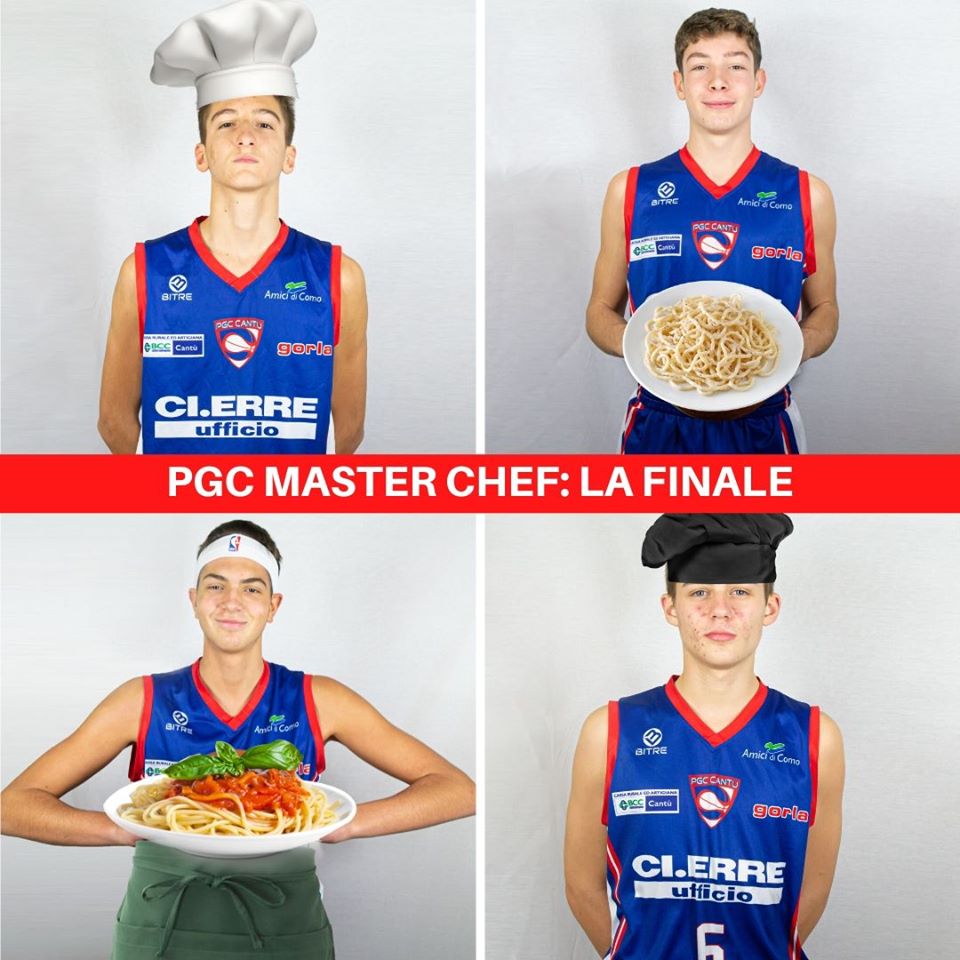 Progetto Giovani Cantù Filippo Redaelli è il primo PGC Master Chef