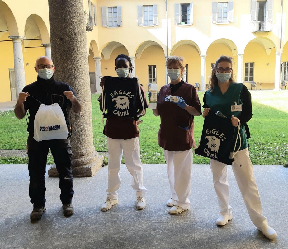 Coronavirus, Pesi Massimi Como ed Eagles Cantù tagliano il traguardo della solidarietà