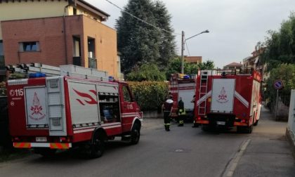 Incendio a Turate fiamme in un appartamento