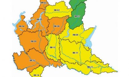 Allerta meteo per temporali forti e rischio idrogeologico nel Comasco