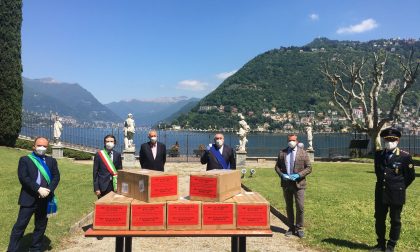 5mila mascherine in dono da Jinzhong alla provincia di Como e alla Camera di Commercio