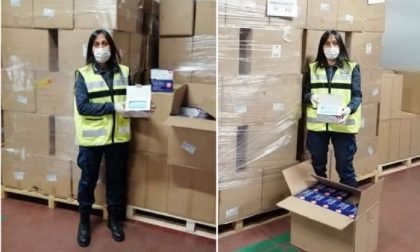 Liberate alla Dogana di Como 1milione e 100mila mascherine chirurgiche