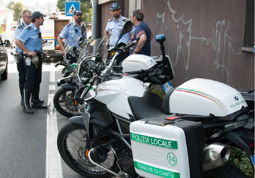 Cantù, nel 2021 più di 7mila violazioni al Codice della Strada: niente revisione e assicurazione le più frequenti