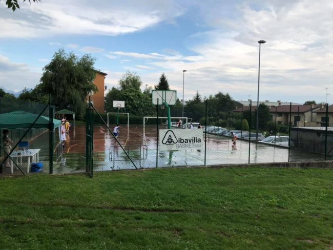 Basket lariano allenamenti ad Albavilla