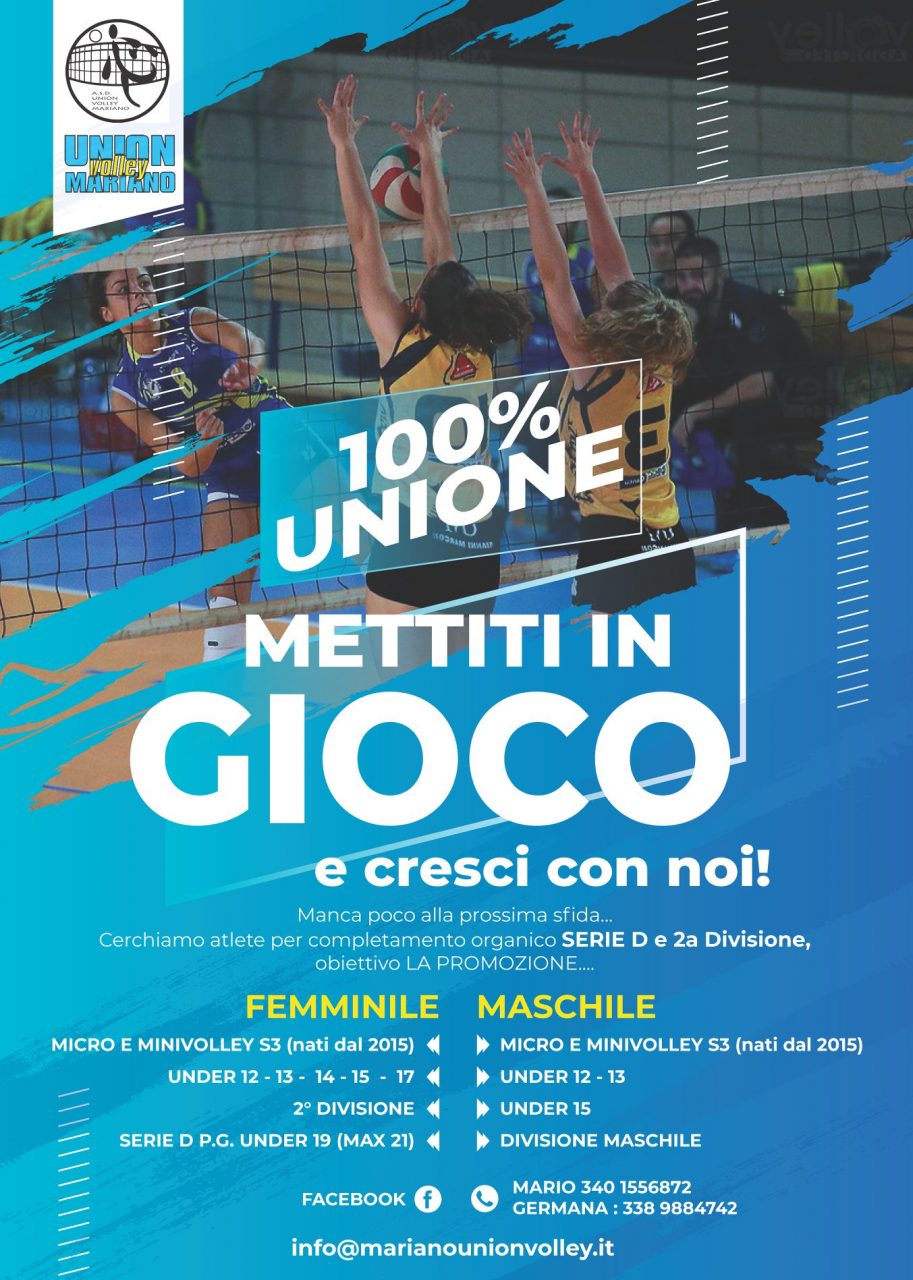 Pallavolo brianzola Union Volley mariano