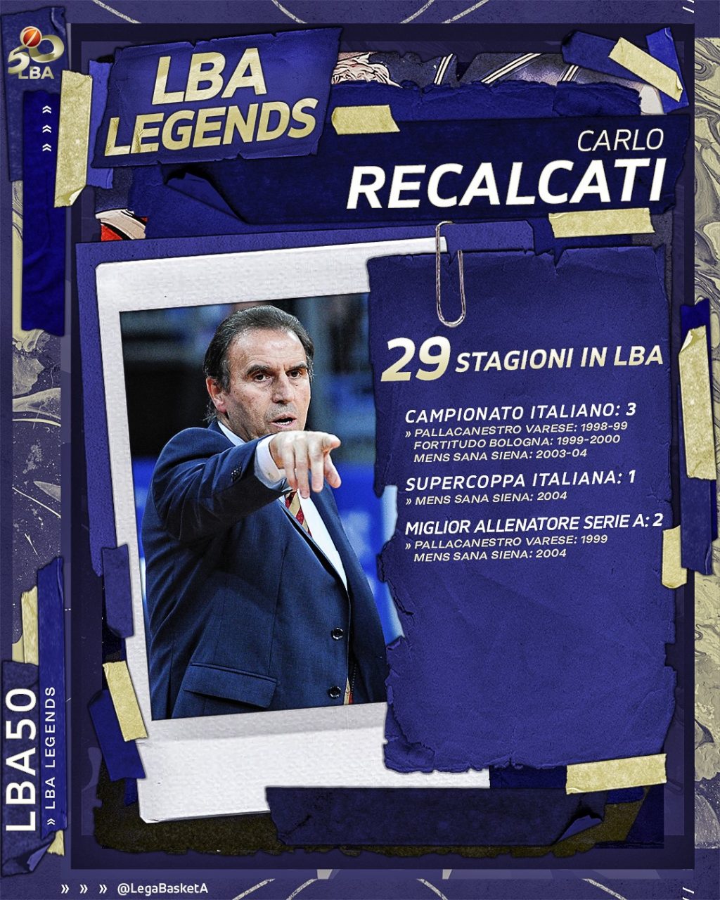pallacanestro cantù Carlo recalcati