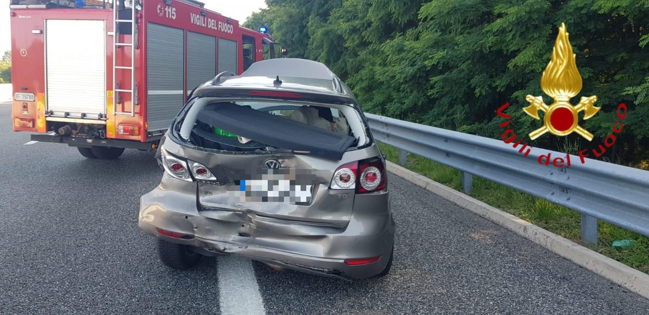 incidente lungo la A9