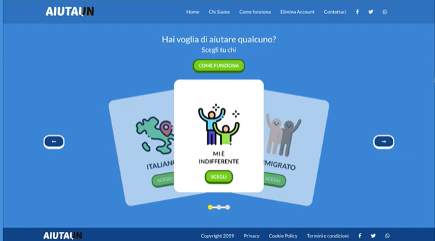 Aiutaun.it il sito solidale che aiuta le persone in difficoltà