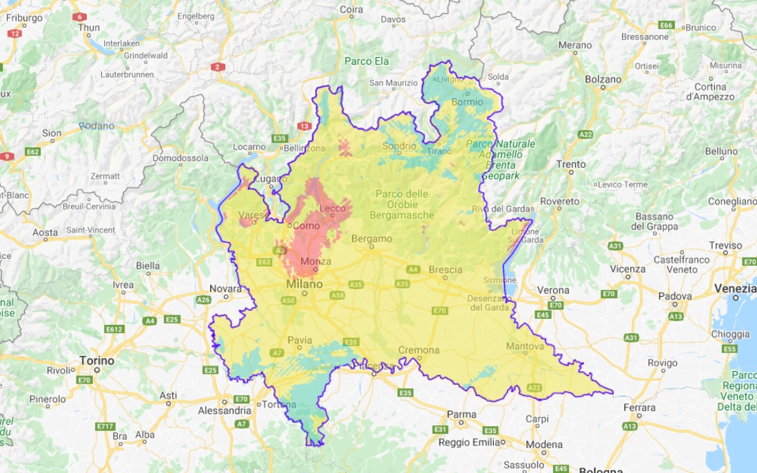 Qualità dell’aria, troppo alti i livelli di ozono in Lombardia: Como maglia nera
