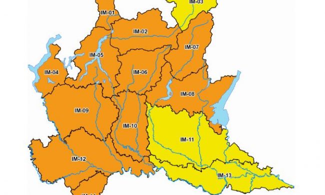 Temporali forti e rischio idrogeologico: prestare la massima attenzione, nuova allerta meteo