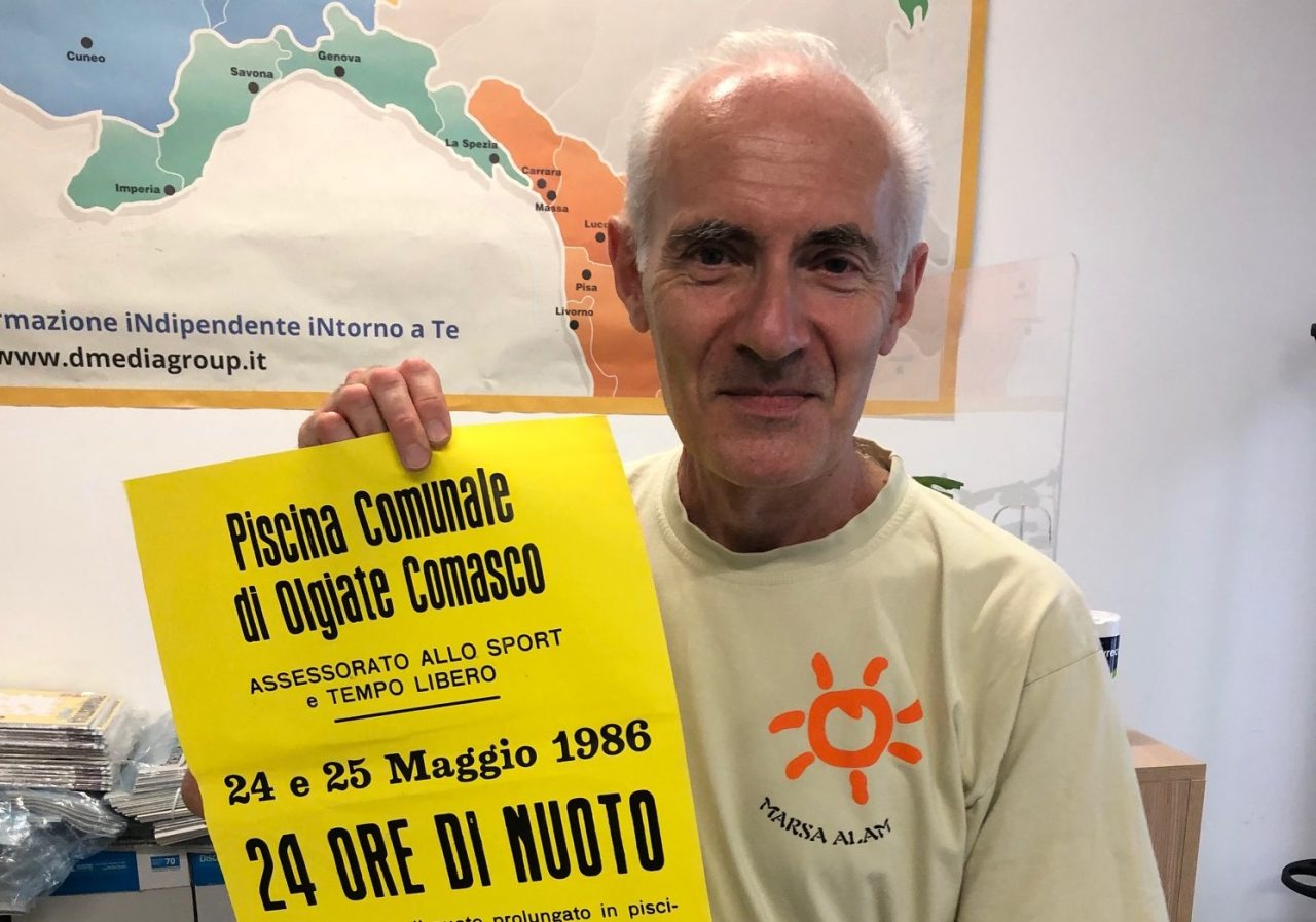 Il direttore della piscina comunale di Olgiate va in pensione: “Ora sogno di laurearmi, mi mancavano 4 esami”
