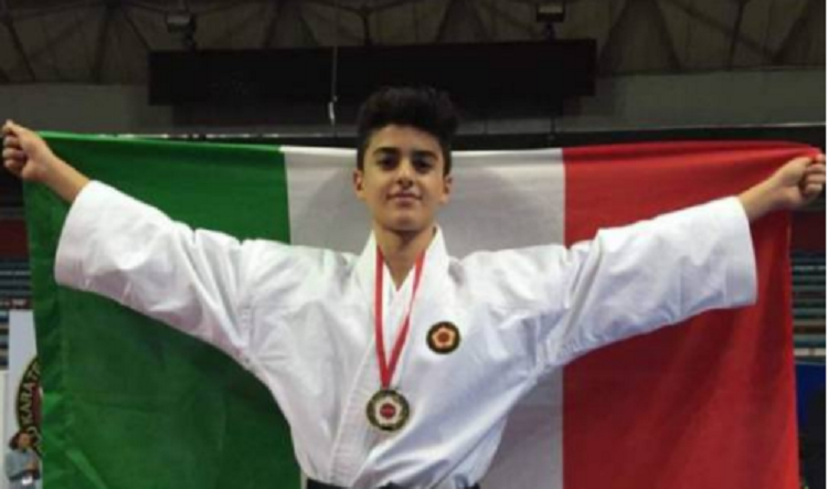 Titolo italiano, mondiale ed European Cup: Alessandro una promessa del karate
