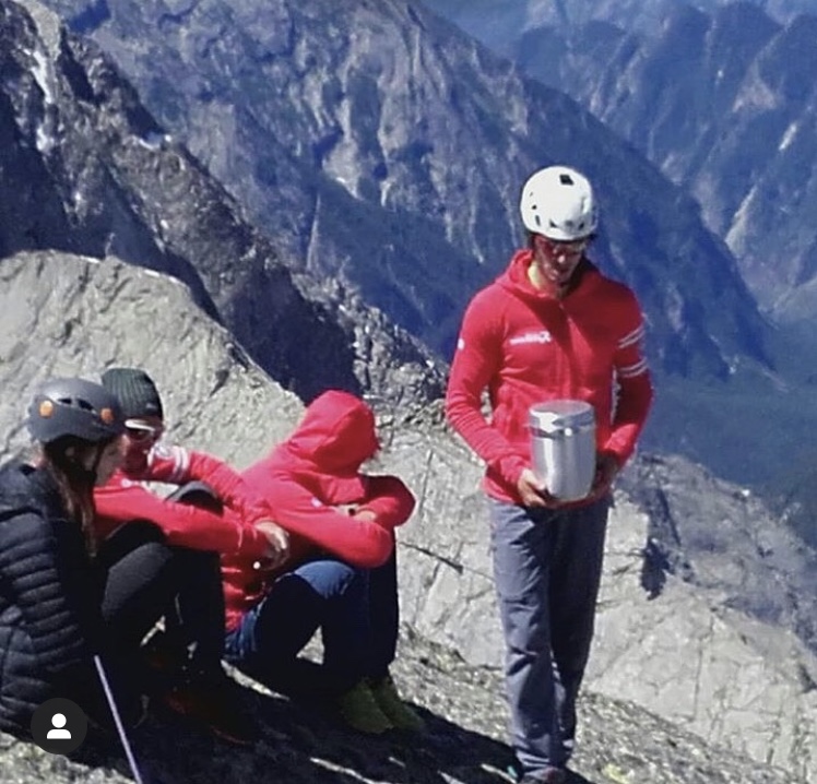 Le ceneri del Berna disperse sulla sua montagna