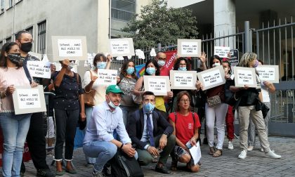 Cgil, Cisl e Uil ancora in protesta per i nidi: "Il sindaco ha ascoltato tutti tranne noi" VIDEO