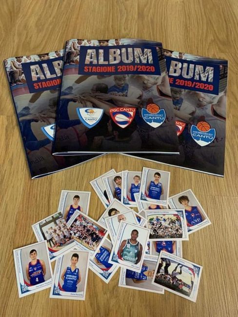 progetto giovani cantù album figurine