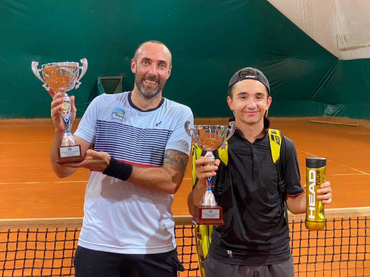 Tennis lariano Thomas Ristolfi vince il 4° Torneo Rodeo 4° categoria singolare maschile