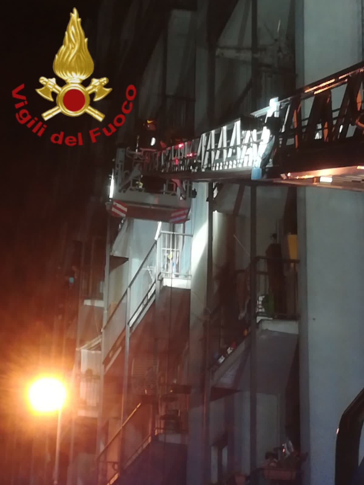 incendio via napoleona