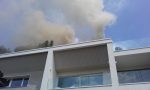 Incendio in una pizzeria a Cantù FOTO e VIDEO