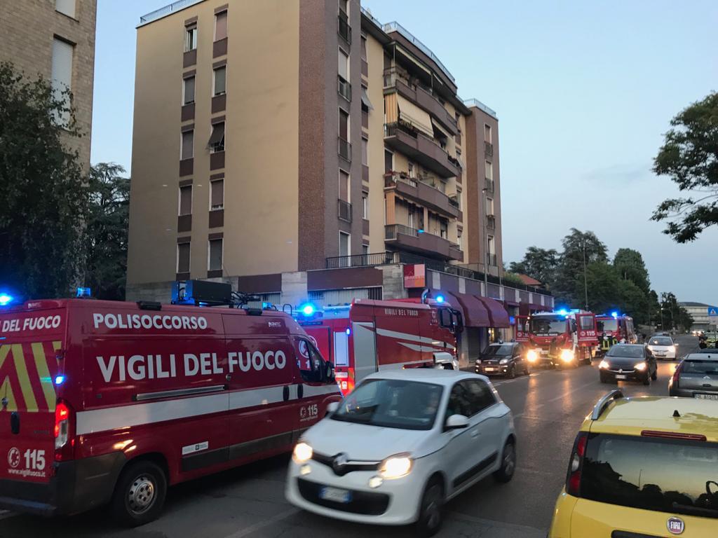 Incendio cabina elettrica a Mariano
