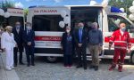 Croce rossa: inaugurata la nuova ambulanza acquistata grazie a una maxidonazione