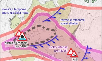 Maltempo nel Comasco: le previsioni per le prossime ore