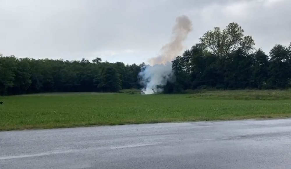 Olgiate, nell’auto in via Torino trovato un esplosivo: gli artificieri lo hanno fatto brillare VIDEO